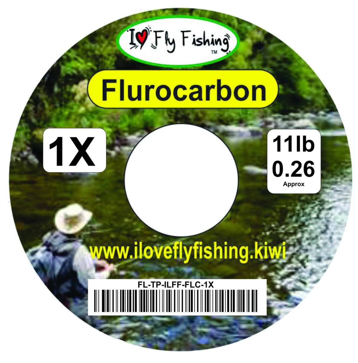 Fluro Tippet 1X
