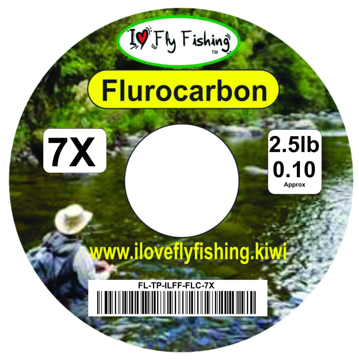 Fluro Tippet 7X