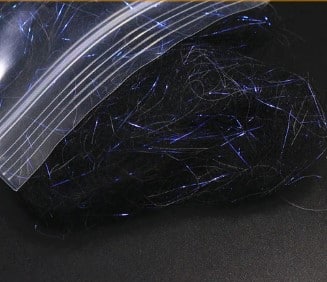 Laser Yarn Black