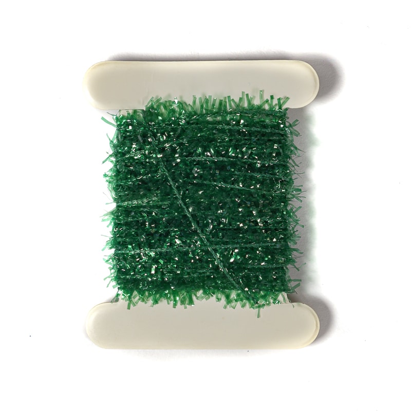 Olive Chenille Crystal Leg JK