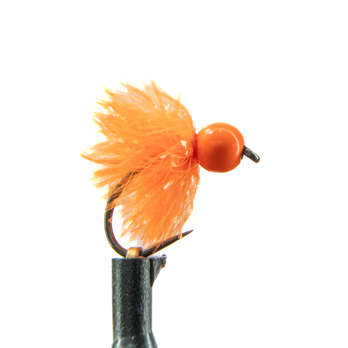Heavy Slushie Fly – Orange 4mm Tungsten Bead