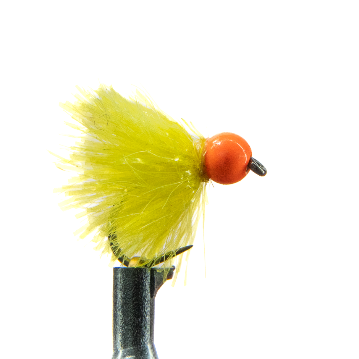 Heavy Slushie Fly – Orange 4mm Tungsten Bead
