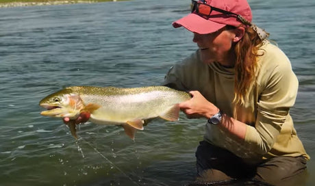 Land of GIANTS: THE GENERATIONAL GRASSHOPPER EVENT! Big Rainbow Trout, Clear Water & GRASSHOPPERS