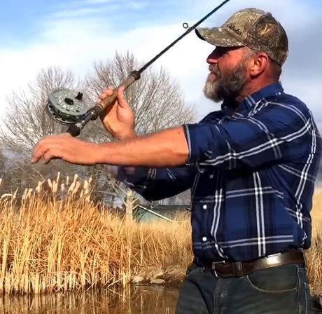 Underhand Casting- Goran Andersson Style[ linespeedjedi.com ]