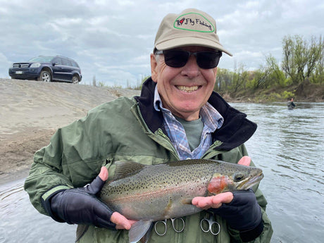 A happy days fishing on the Tongariro River.