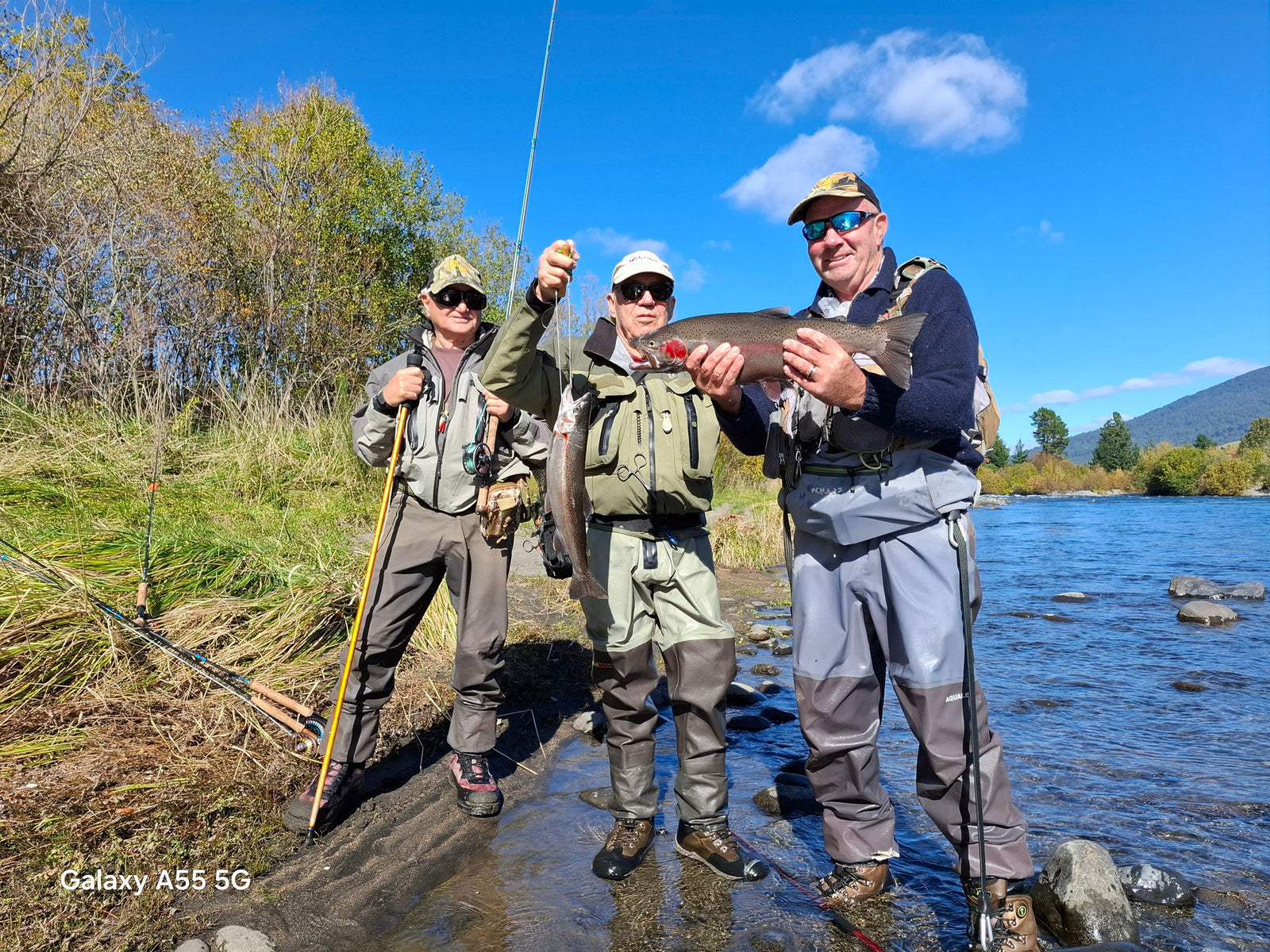 Success fly fishing the Tongariro River