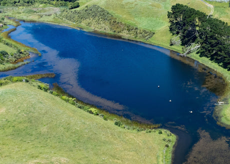 Belly boating and Fly Fishing on lake Whatihua