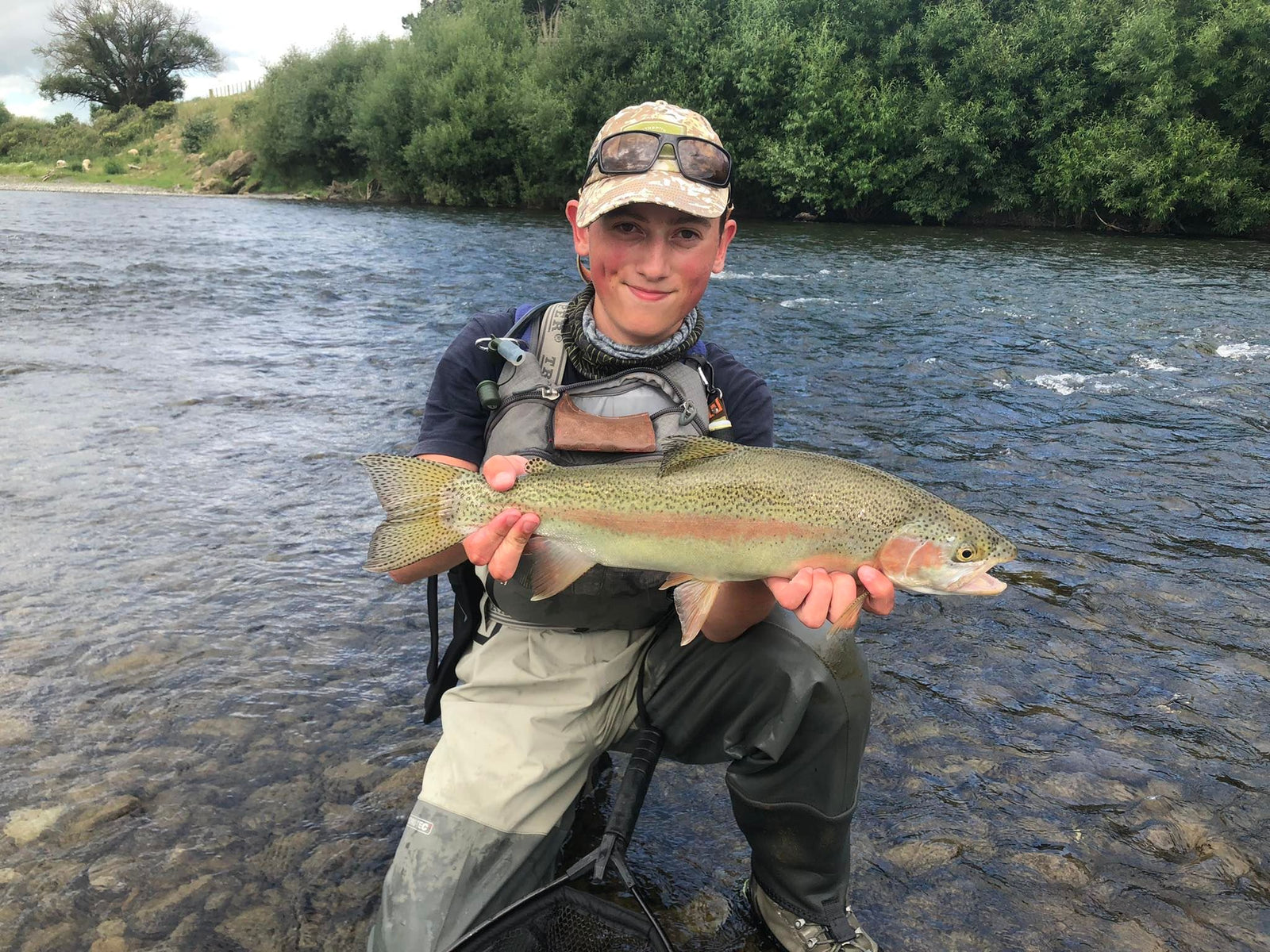 Tyler's first Fly Fishing Comp