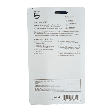 Aquaseal +FD Repair adhesive for waders