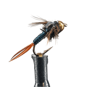 Copper John Blue Gold Bead