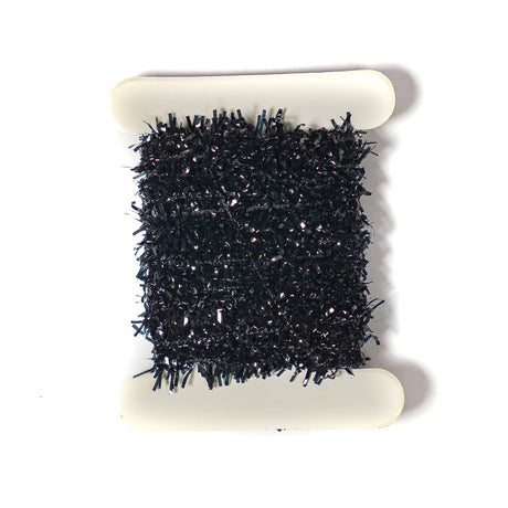 Black Chenille Crystal Leg JK
