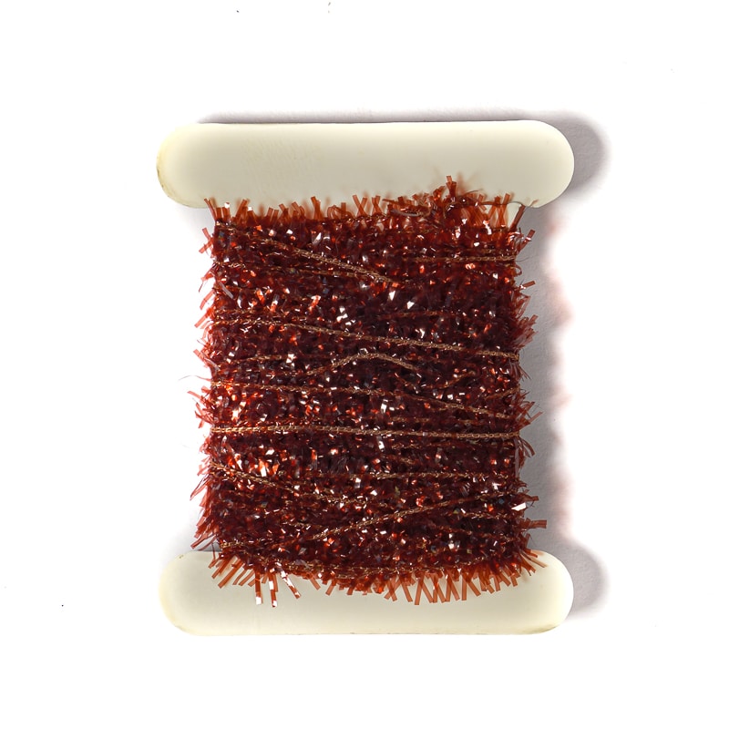Brown Chenille Crystal Leg JK