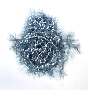 Chenille Fritz Jelly 2m Silver Gray