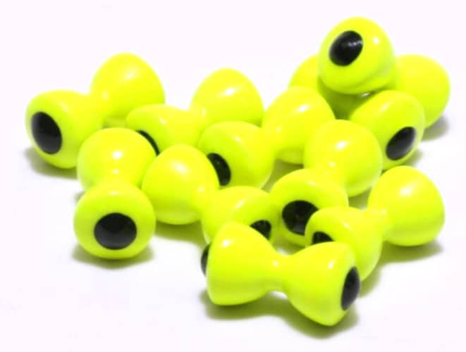 Dumbell Eyes Lead Fluro Chartreuse