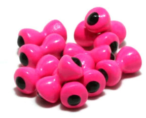 Dumbell Eyes Lead Fluro Pink