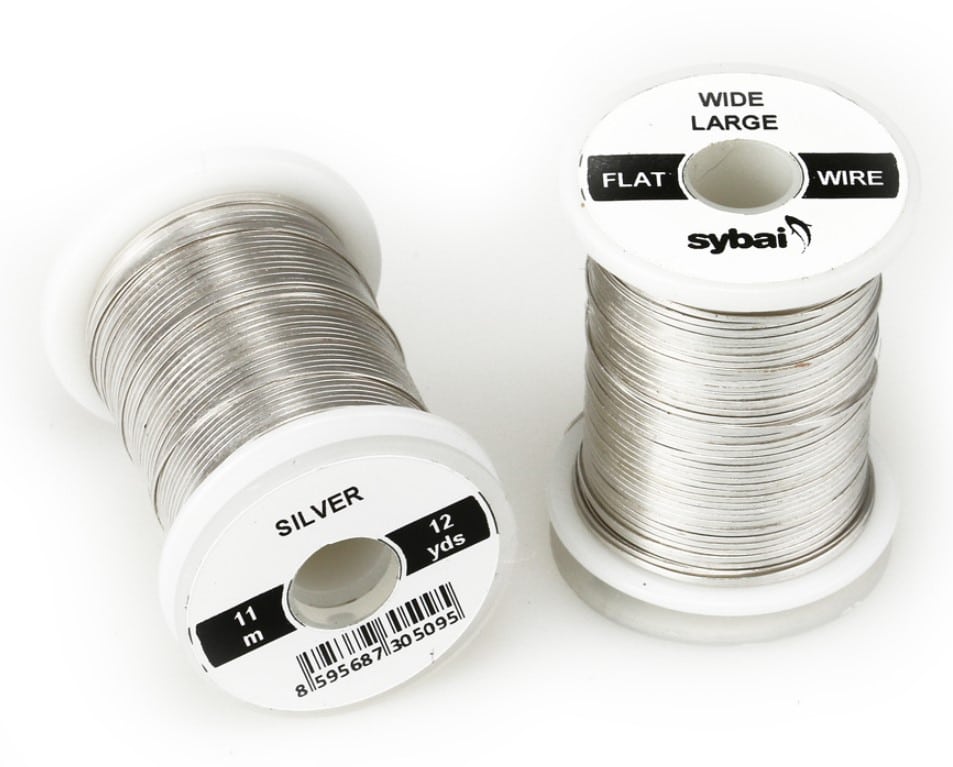 Flat Large Wide 537801 Silver