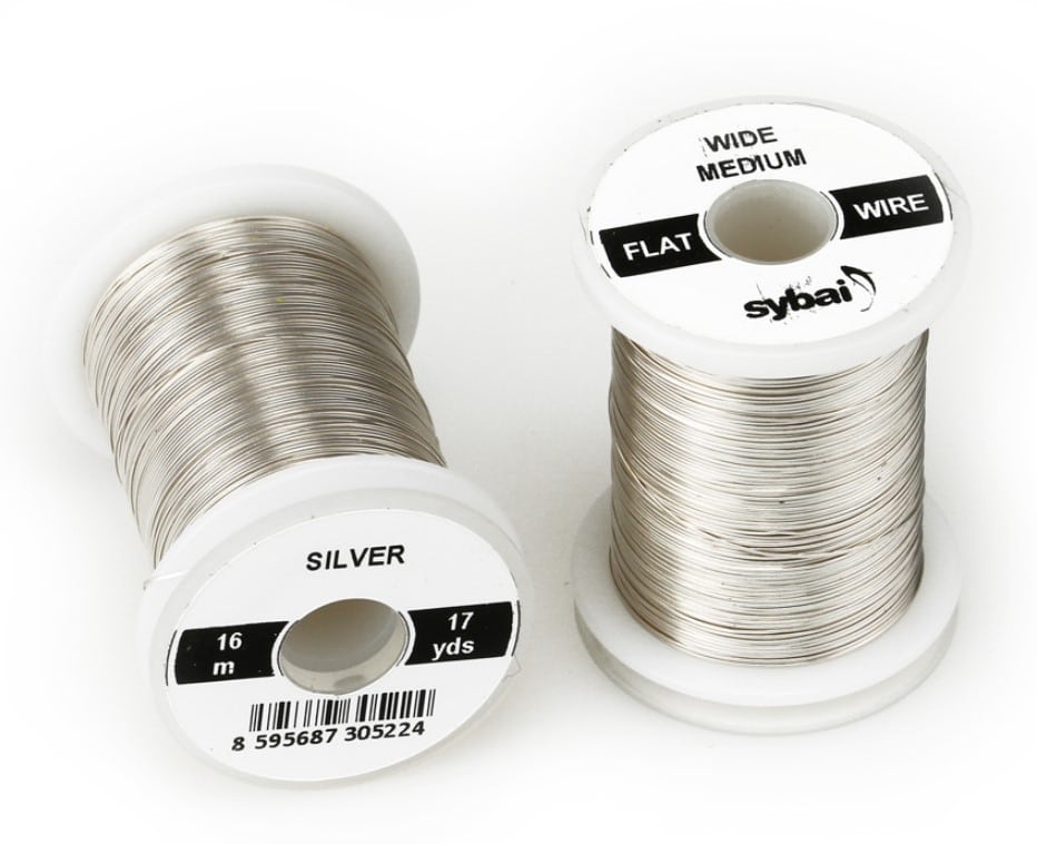 Flat Medium Wide 537601 Silver