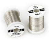 Flat Medium Wide 537601 Silver