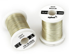 Flat Medium Wide 537607 Light Gold