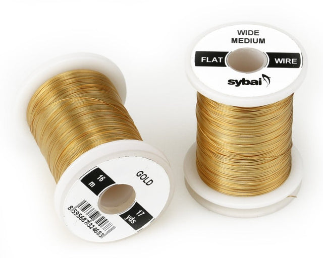 Flat Medium Wide 537608 Gold