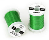 Flat Medium Wide 537634 Bright Green