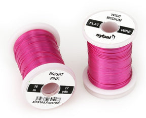 Flat Medium Wide 537667 Bright Pink