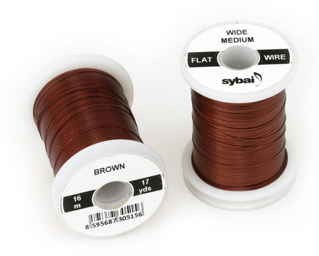 Flat Medium Wide 537696 Brown