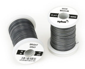 Flat Medium Wide 537697 Bright Gray