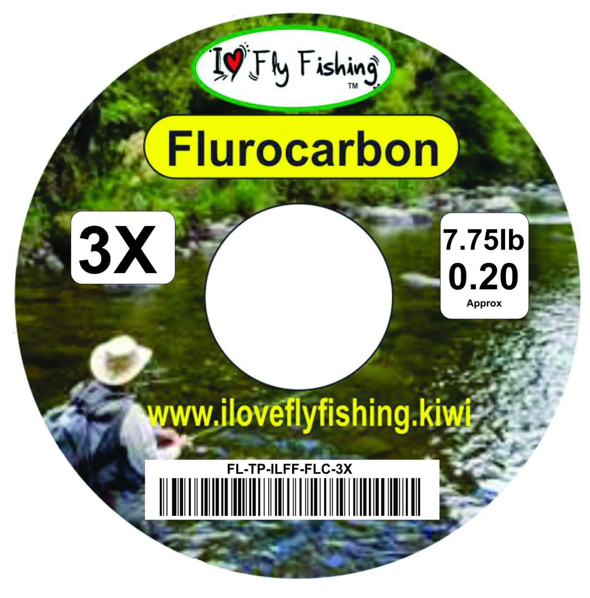 Fluro Tippet 3X