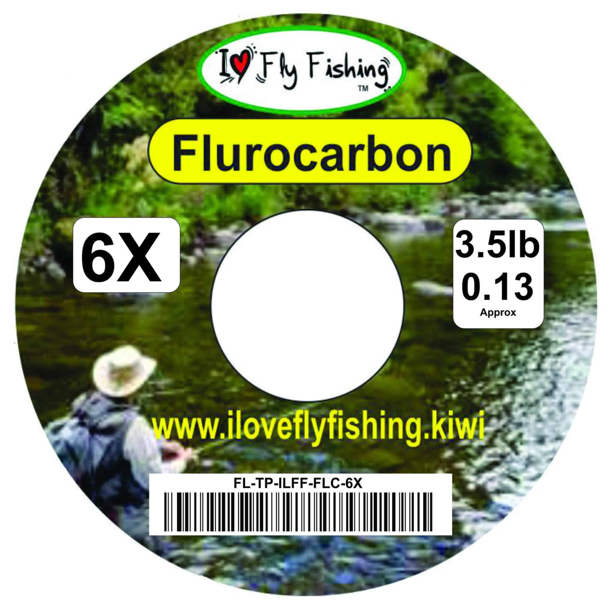 Fluro Tippet 6X