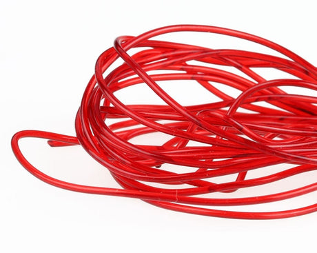 Glass Rib - 258081 Crimson Red