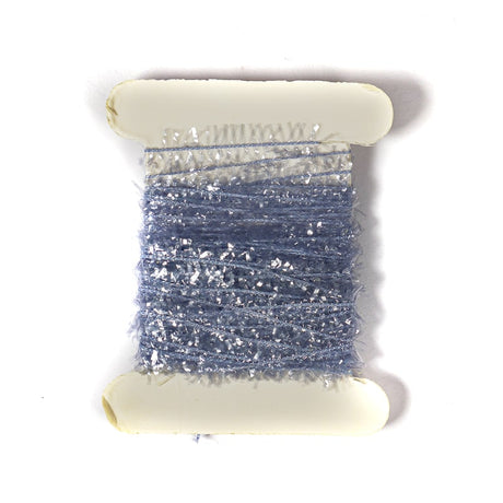 Gray Silver Chenille Crystal Leg JK