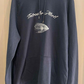 Intruder Alert Hoodie Blue 1