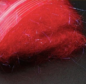 Laser Yarn red