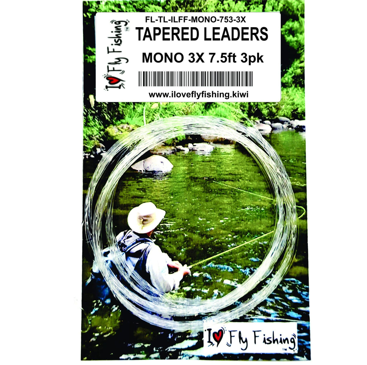 Mono 3X 7.5ft 3pk