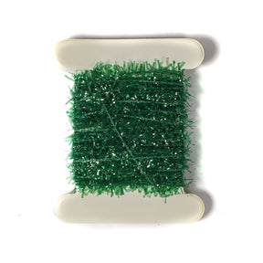 Olive Chenille Crystal Leg JK