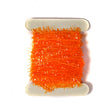 Orange Chenille Crystal Leg JK