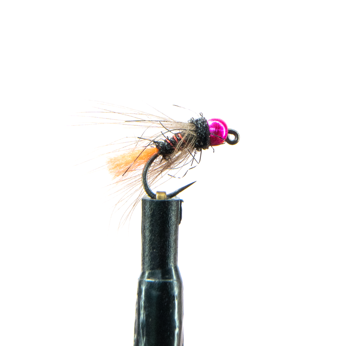 Pink Bead Orange Tag Nymph