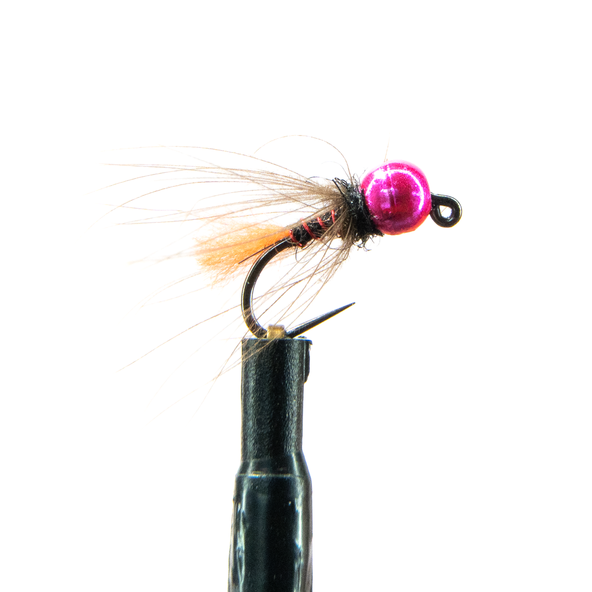 Pink Bead Orange Tag Nymph
