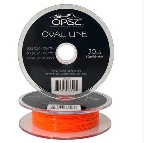 Oval Running Line Orange 30LB