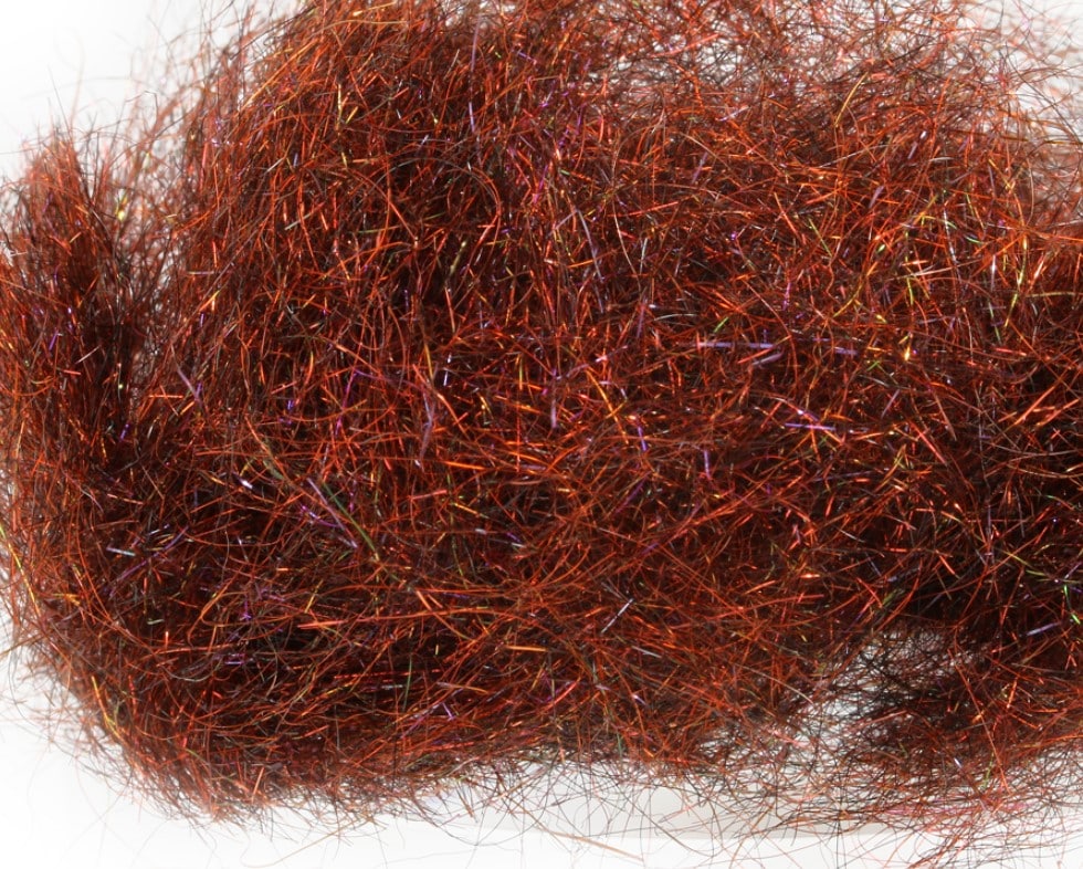 Peacock Dubbing 273272 UV Copper Brown