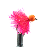 Heavy Slushie Fly – Orange 4mm Tungsten Bead