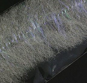 Streamer Brush Silver Gray