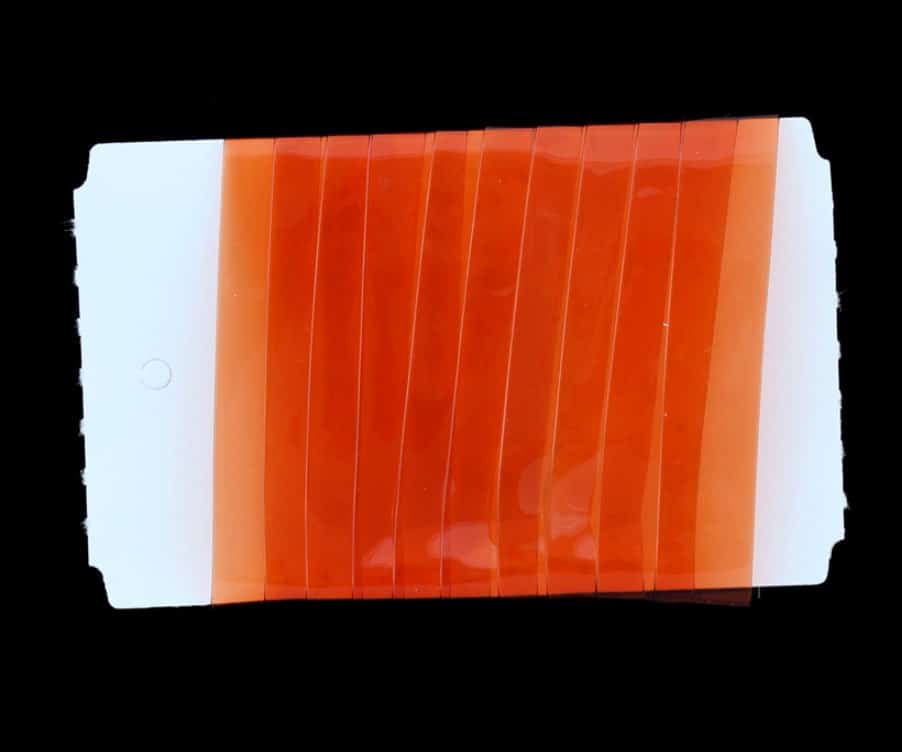 Stretch Glass 10mm 254201 Burnt Orange
