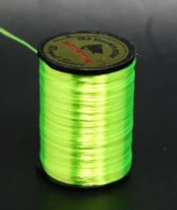 Thread Neon Tinsel Floss 300D Fluro Yellow