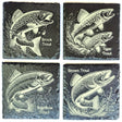 Trout Slate Coasters