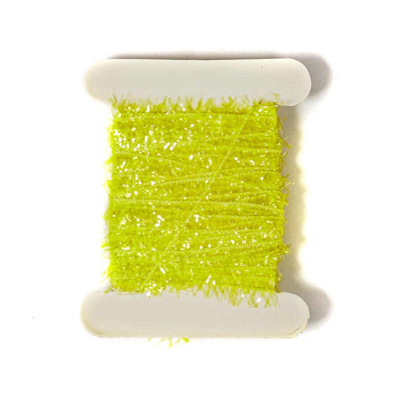 Yellow Chenille Crystal Leg JK