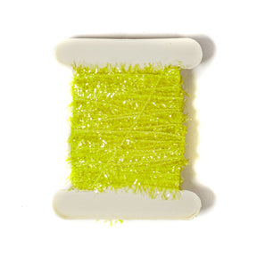 Yellow Chenille Crystal Leg JK