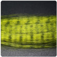 Zebra Grizzly Fly Tying Minnow Olive Green (Yellow)