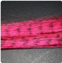 Zebra Grizzly Fly Tying Minnow Pink